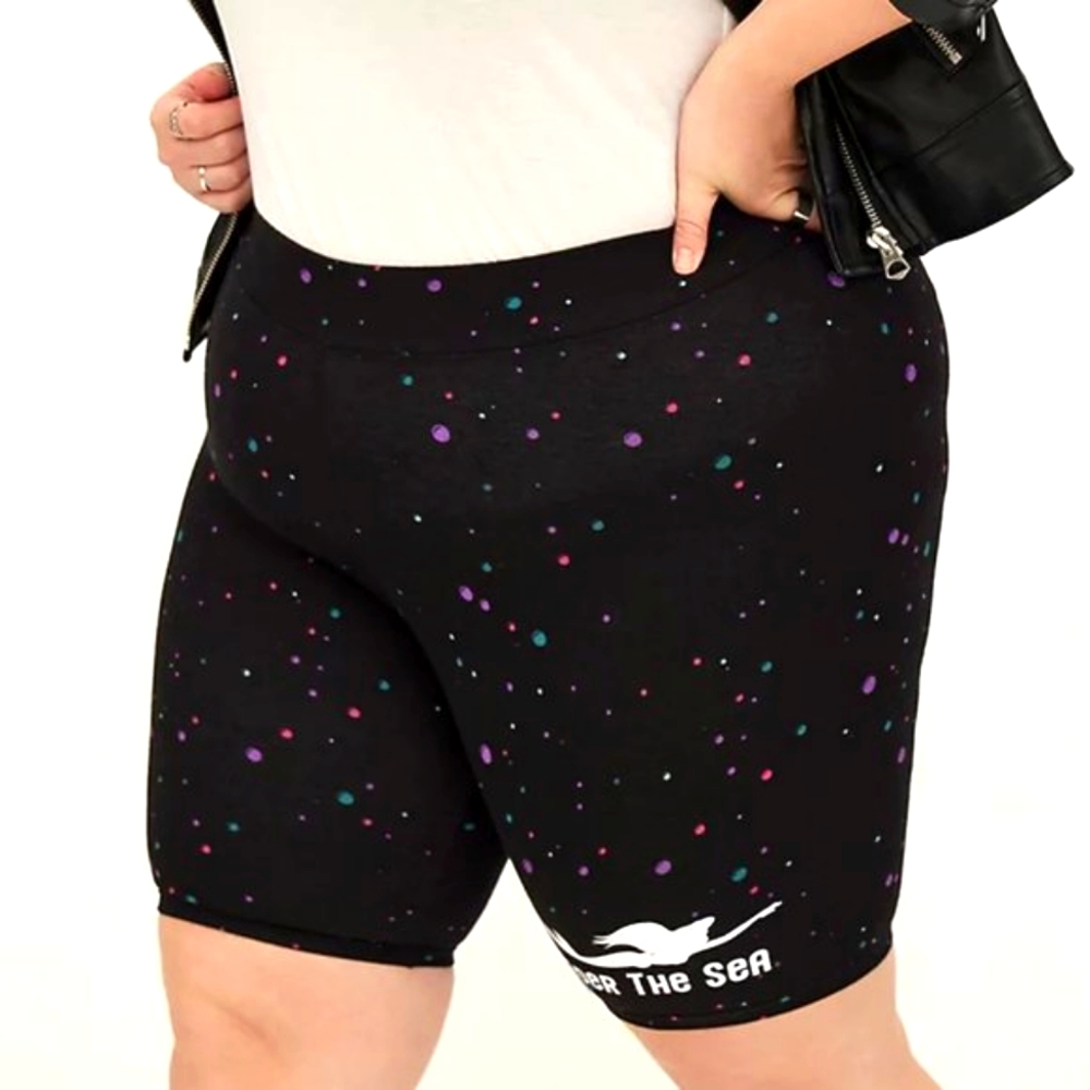 NWT TORRID DISNEY PRINCESS ARIEL LITTLE MERMAID PIXAR BIKE SHORT - Plus Size 3X